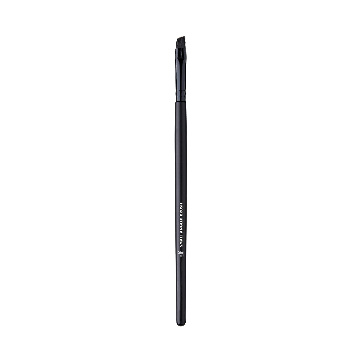 e.l.f. Small Angled Brush. Creates Even. Thin & Straight Lines. Great For Applying Lip Color. Eyebrow Color & Eyeliner. Vegan & Cruelty-Free