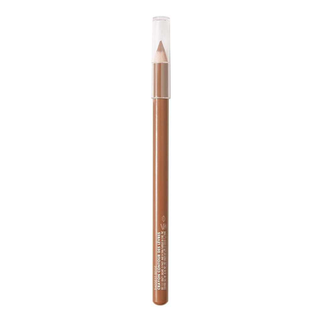 e.l.f. Cream Glide Lip Liner. Creamy High-Pigment. Baddest Beige | Semi-Matte Finish. Creamy Application. Smooth Glide Lip Pencil. Defines & Shapes. Vegan & Cruelty-Free