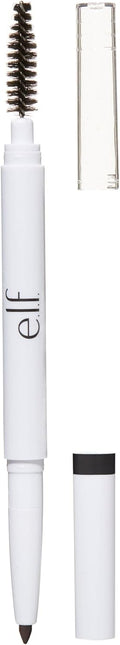 e.l.f. Instant Lift Brow Pencil. Dual-Sided. Deep Brown | Retractable Precision-Tip Brow Pencil with Grooming Spoolie for Buildable Natural-Looking Color. Vegan & Cruelty-Free