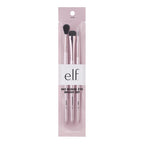 e.l.f. No Budge Brush Trio. 3-Piece Eyeshadow Brush Set For Applying & Blending Color. Use With The No Budge Cream Eyeshadows. Vegan & Cruelty-Free
