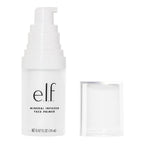 e.l.f. Mineral Infused Face Primer. Primer For A Smooth Foundation Base. Fills In Fine Lines & Refines Complexion. Vegan & Cruelty-free. Small