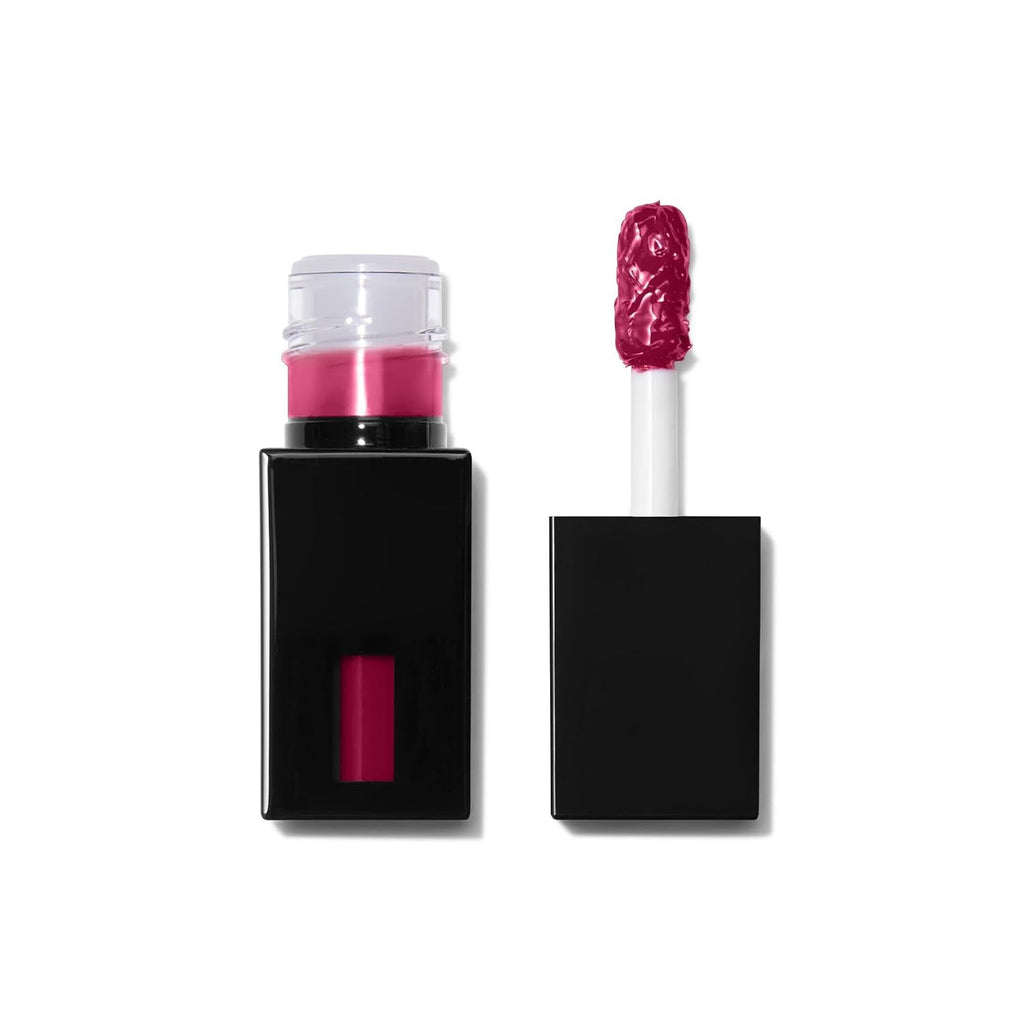 e.l.f. Glossy Lip Stain. Long-Lasting. Lightweight Lip Stain For A Sheer Pop Of Color & Subtle Gloss Finish. Vegan & Cruelty-Free. Fiery Red
