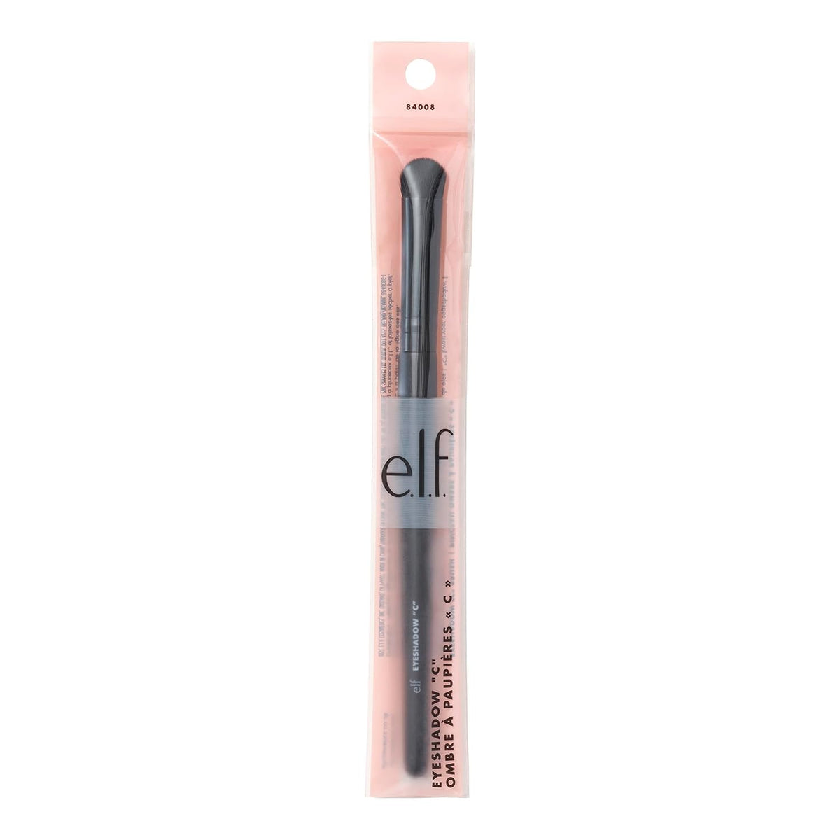 e.l.f. Eyeshadow C Brush. Curved Eyeshadow Brush For Blending & Diffusing. Helps Create The Perfect Smoky Eye. Vegan & Cruelty-Free