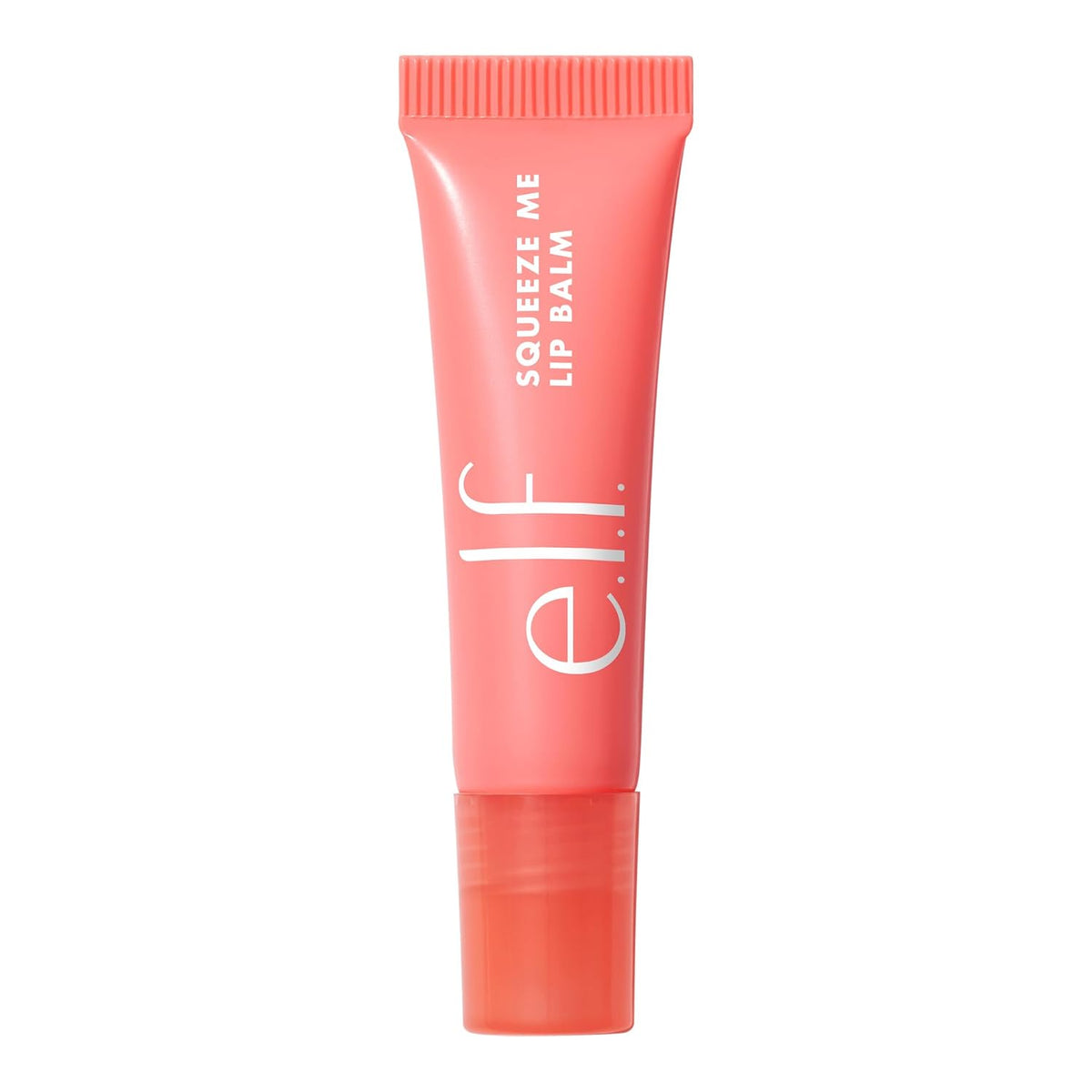 e.l.f. Squeeze Me Lip Balm. Strawberry | Moisturizing Lip Balm For A Sheer Tint Of Color. Infused With Hyaluronic Acid. Vegan & Cruelty-free