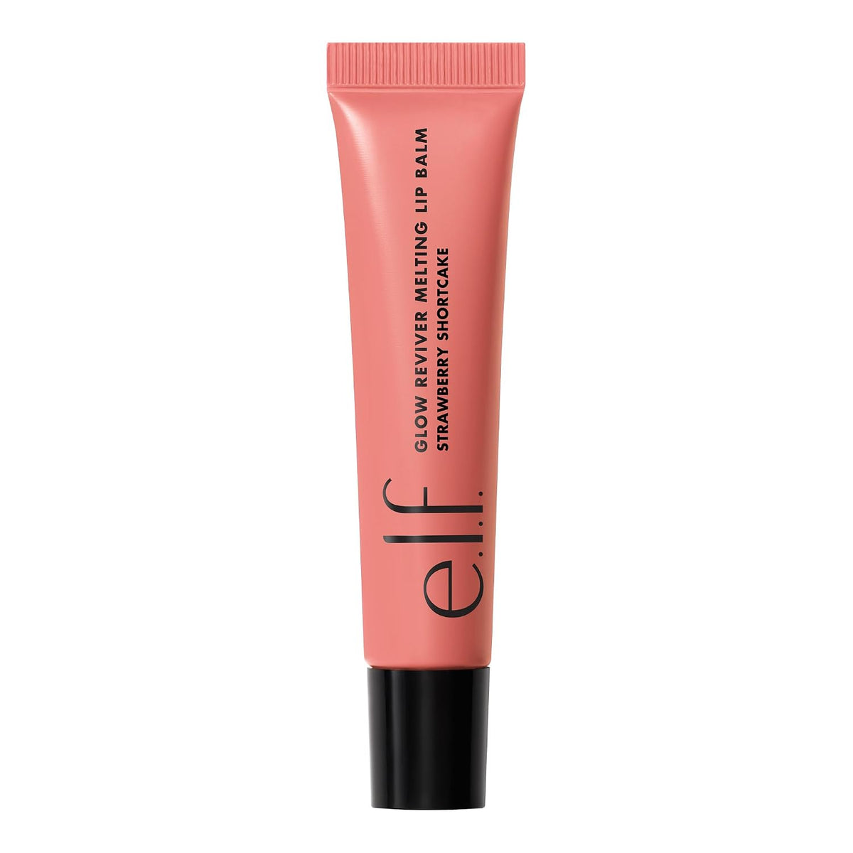 e.l.f. Glow Reviver Melting Lip Balm. Tinted. Strawberry Shortcake | Hydrating & Glossy. Buildable Sheer Color. Soft Texture with Hyaluronic Acid Blend & Nourishing Butters. Vegan & Cruelty-Free