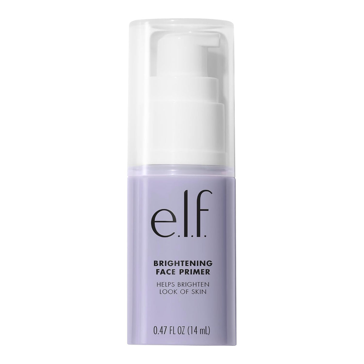 e.l.f. Brightening Lavender Face Primer. Face Makeup Primer For Neutralizing Uneven Skin Tones & Brightening Complexion. Vegan & Cruelty-free