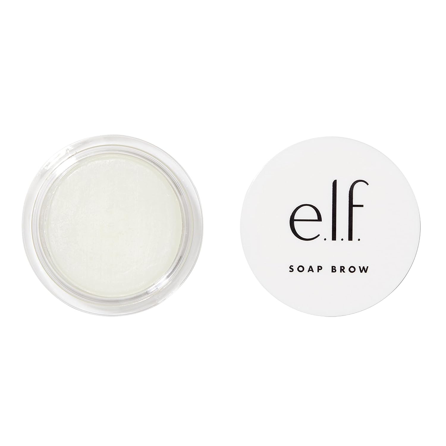 e.l.f. Soap Brow. Clear Brow Pomade For Shaping & Taming Brows To Stay Put. Long-Wear With Firm Hold. Universal Color. Vegan & Cruelty-Free