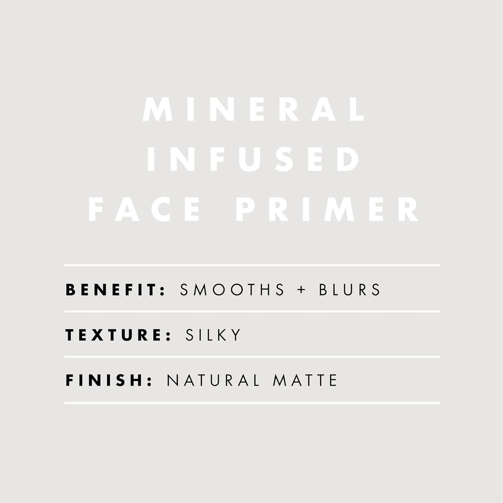 e.l.f. Mineral Infused Face Primer. Primer For A Smooth Foundation Base. Fills In Fine Lines & Refines Complexion. Vegan & Cruelty-free. Large