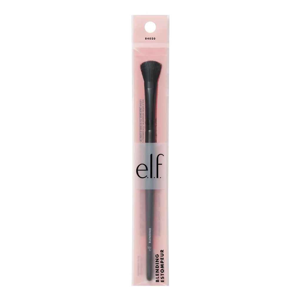 e.l.f. Blending Brush. Makeup Brush For Blending Eyeshadow & Concealer. Dome-Shaped. Made With Synthetic Bristles. Vegan & Cruelty-Free