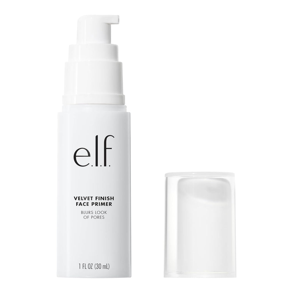 e.l.f. Mineral Infused Face Primer. Primer For A Smooth Foundation Base. Fills In Fine Lines & Refines Complexion. Vegan & Cruelty-free. Large