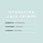 e.l.f. Hydrating Face Primer. Small | Moisturizing Makeup Base. Smooths Pores & Fine Lines. Long-Lasting Wear. Preps Skin for Foundation Application