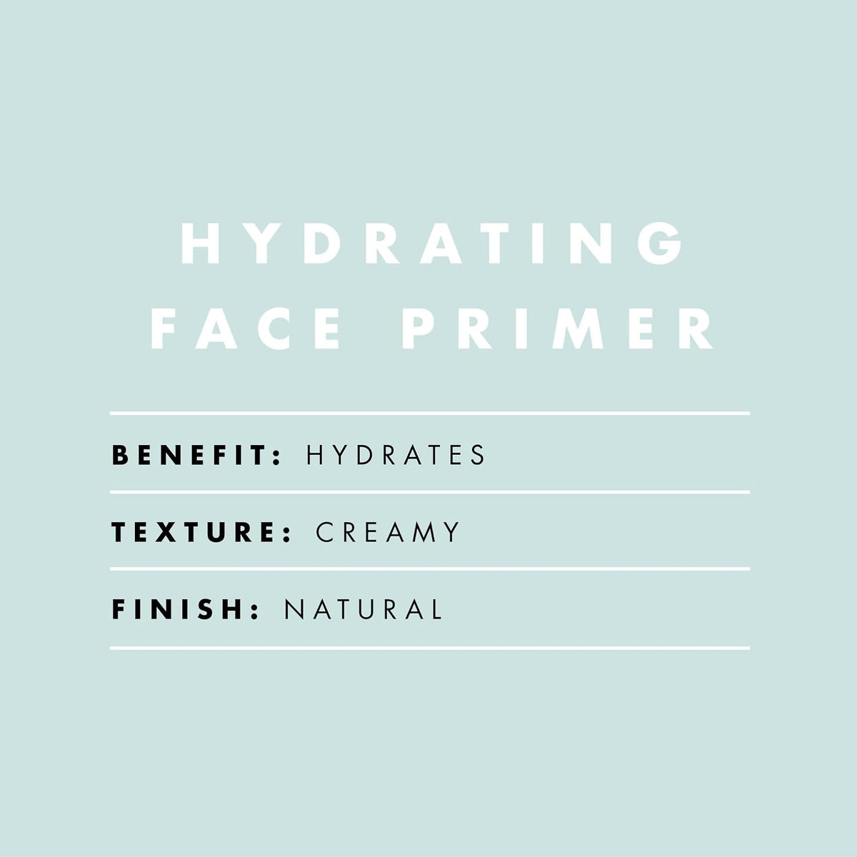 e.l.f. Hydrating Face Primer. Moisturizing Makeup Base. Smooths Pores & Fine Lines. Long-Lasting Wear. Preps Skin for Foundation Application. Large