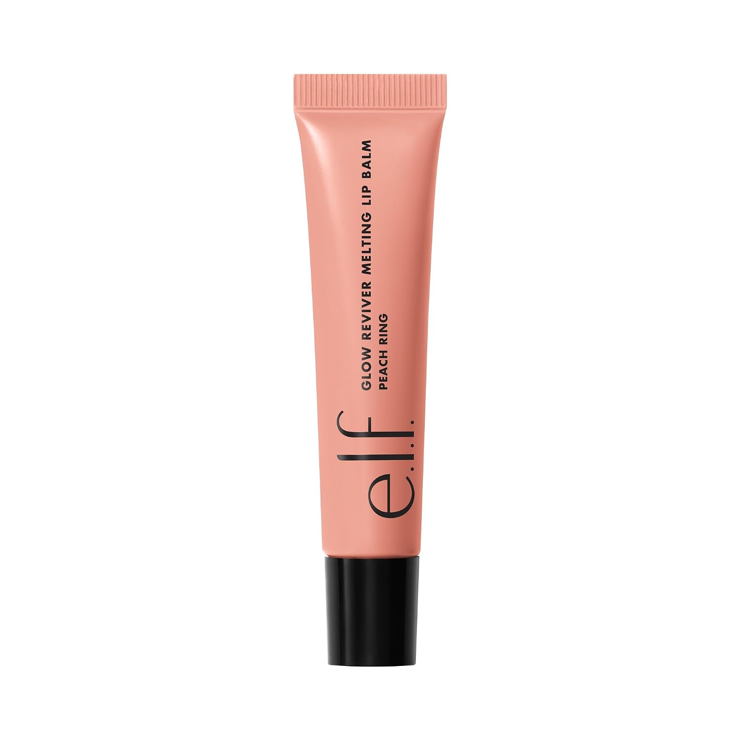 e.l.f. Glow Reviver Melting Lip Balm. Tinted. Peach Ring | Hydrating & Glossy. Buildable Sheer Color. Soft Texture with Hyaluronic Acid Blend & Nourishing Butters. Vegan & Cruelty-Free