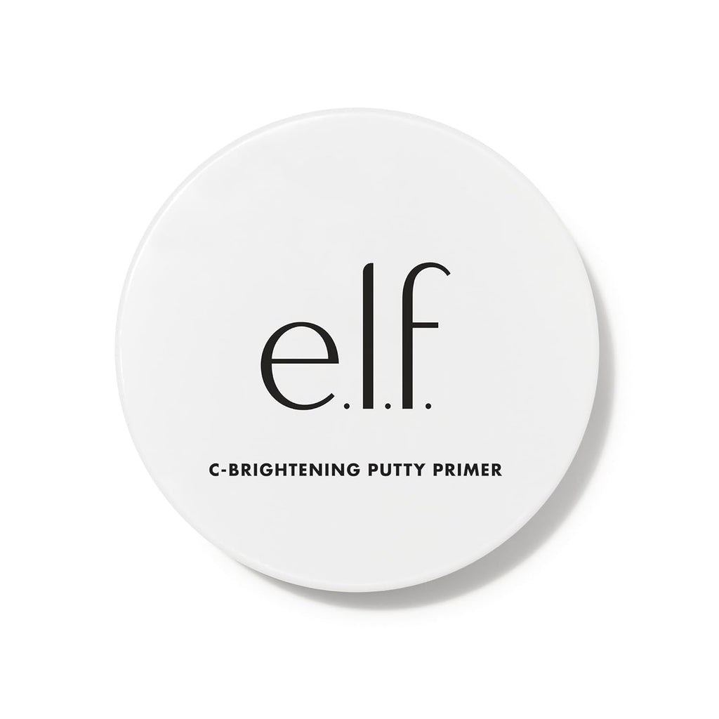 e.l.f. C-Brightening Putty Primer. Makeup Primer For Brightening & Evening Out Skin Tone. Enriched With Vitamin C. Universal Sheer (Packaging May Vary)