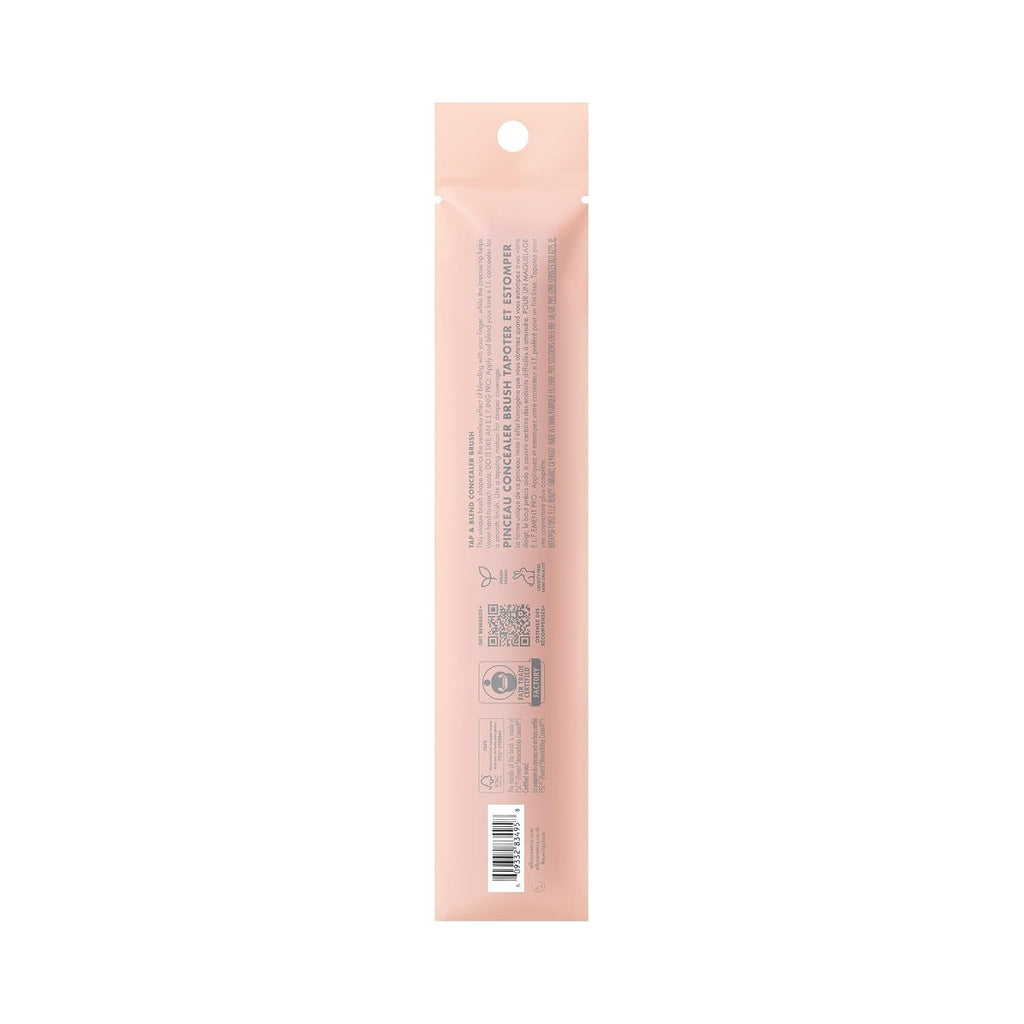 e.l.f. Tap & Blend Concealer Brush. Covers Blemishes & Dark Spots For An Airbrushed Finish With A Precision Tip. Synthetic. Vegan. & Cruelty-Free