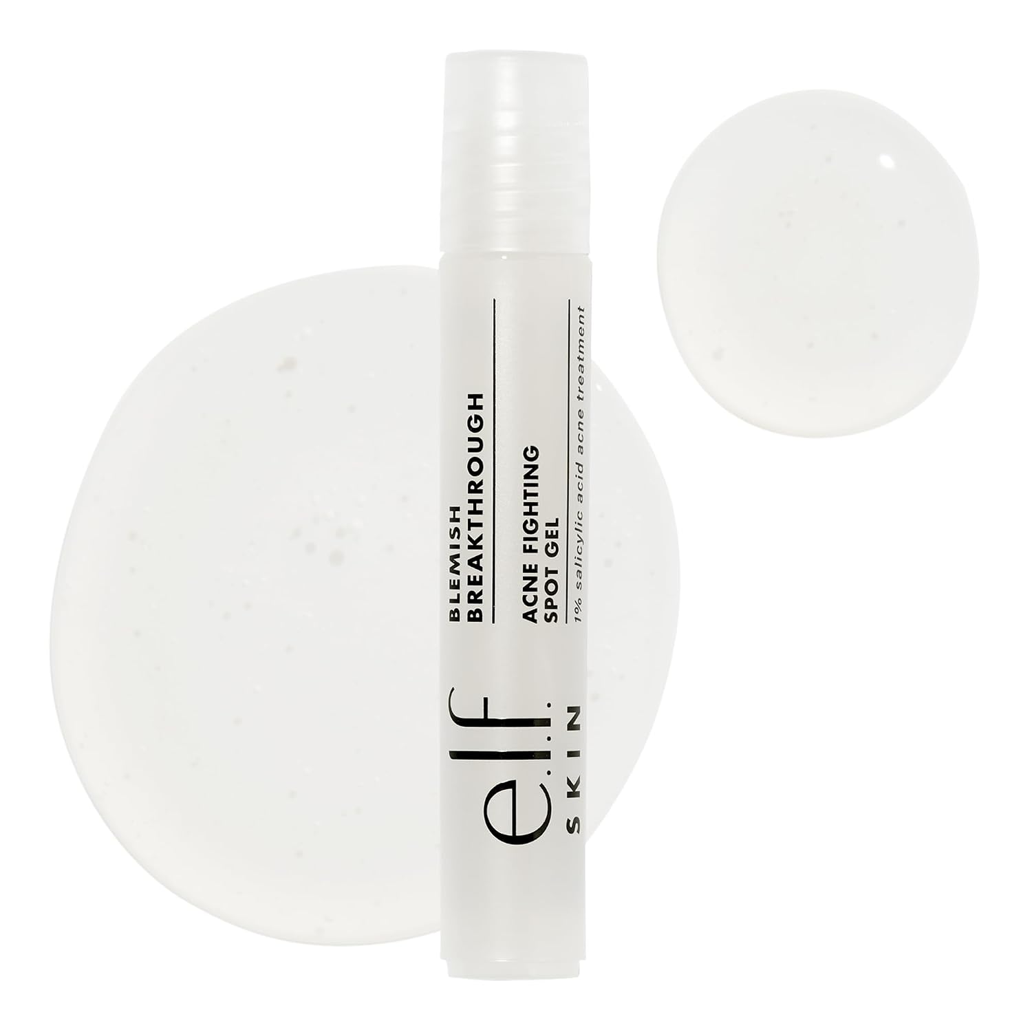 e.l.f. SKIN Blemish Breakthrough Blemish Fighting Spot Gel. Roll-on Blemish Spot Gel For Targeting & Treating Blemishes. Infused With Salicylic Acid
