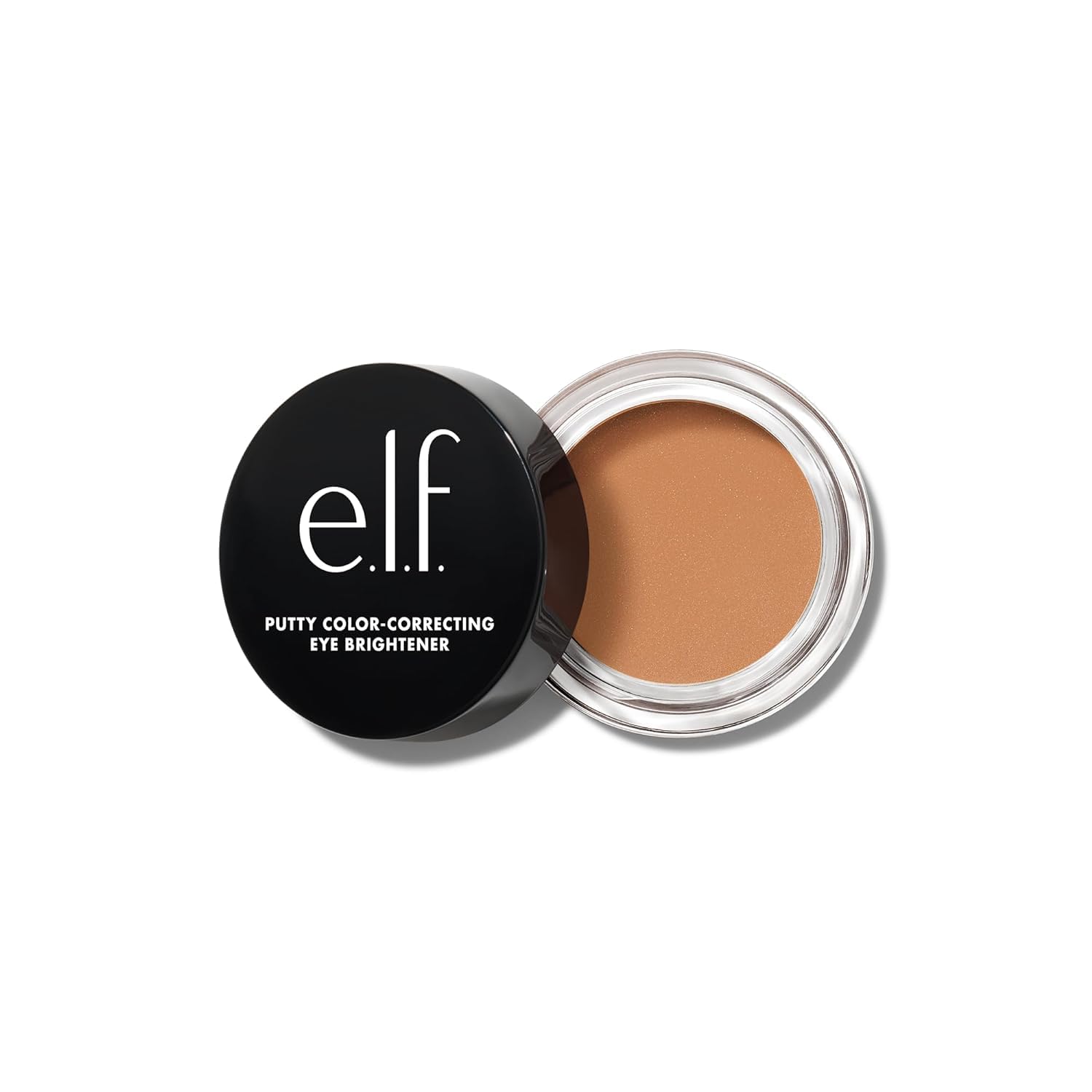 e.l.f. Putty Color-Correcting Eye Brightener. Medium/Tan | Under-eye Brightener & Primer Reduces Appearance Of Dark Circles. Vegan & Cruelty-Free