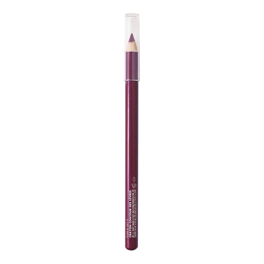 e.l.f. Cream Glide Lip Liner. Creamy High-Pigment. Plum & Get It | Semi-Matte Finish. Creamy Application. Smooth Glide Lip Pencil. Defines & Shapes. Vegan & Cruelty-Free