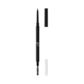 e.l.f. Micro-Fine Brow Pencil. Black | Waterproof Brow Color & Spoolie For Shaping Brows & Creating A Feathered Natural-Looking Finish. Vegan & Cruelty-Free