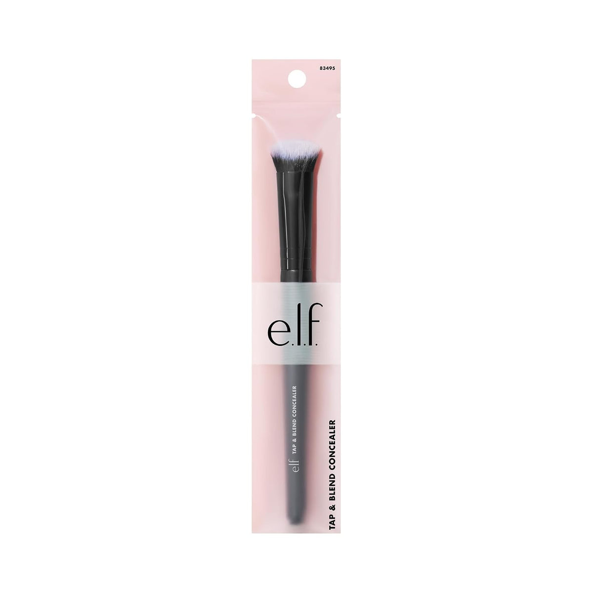 e.l.f. Tap & Blend Concealer Brush. Covers Blemishes & Dark Spots For An Airbrushed Finish With A Precision Tip. Synthetic. Vegan. & Cruelty-Free