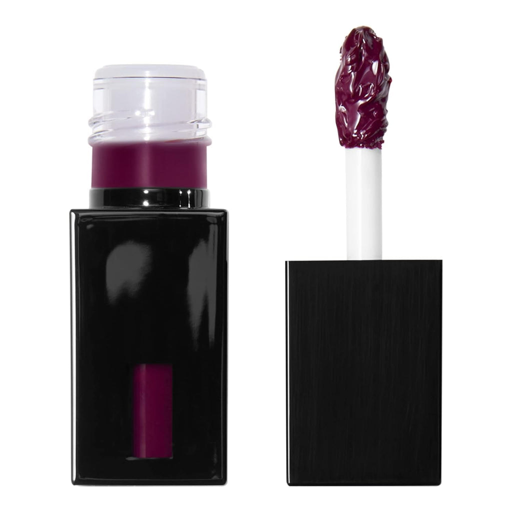 e.l.f. Glossy Lip Stain. Long-Lasting. Lightweight Lip Stain For A Sheer Pop Of Color & Subtle Gloss Finish. Vegan & Cruelty-Free. Berry Queen