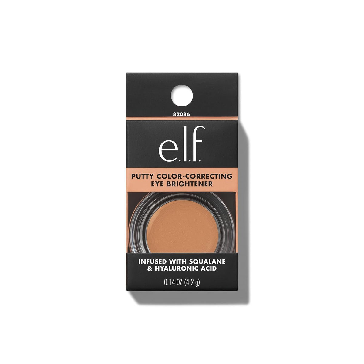 e.l.f. Putty Color-Correcting Eye Brightener. Medium/Tan | Under-eye Brightener & Primer Reduces Appearance Of Dark Circles. Vegan & Cruelty-Free