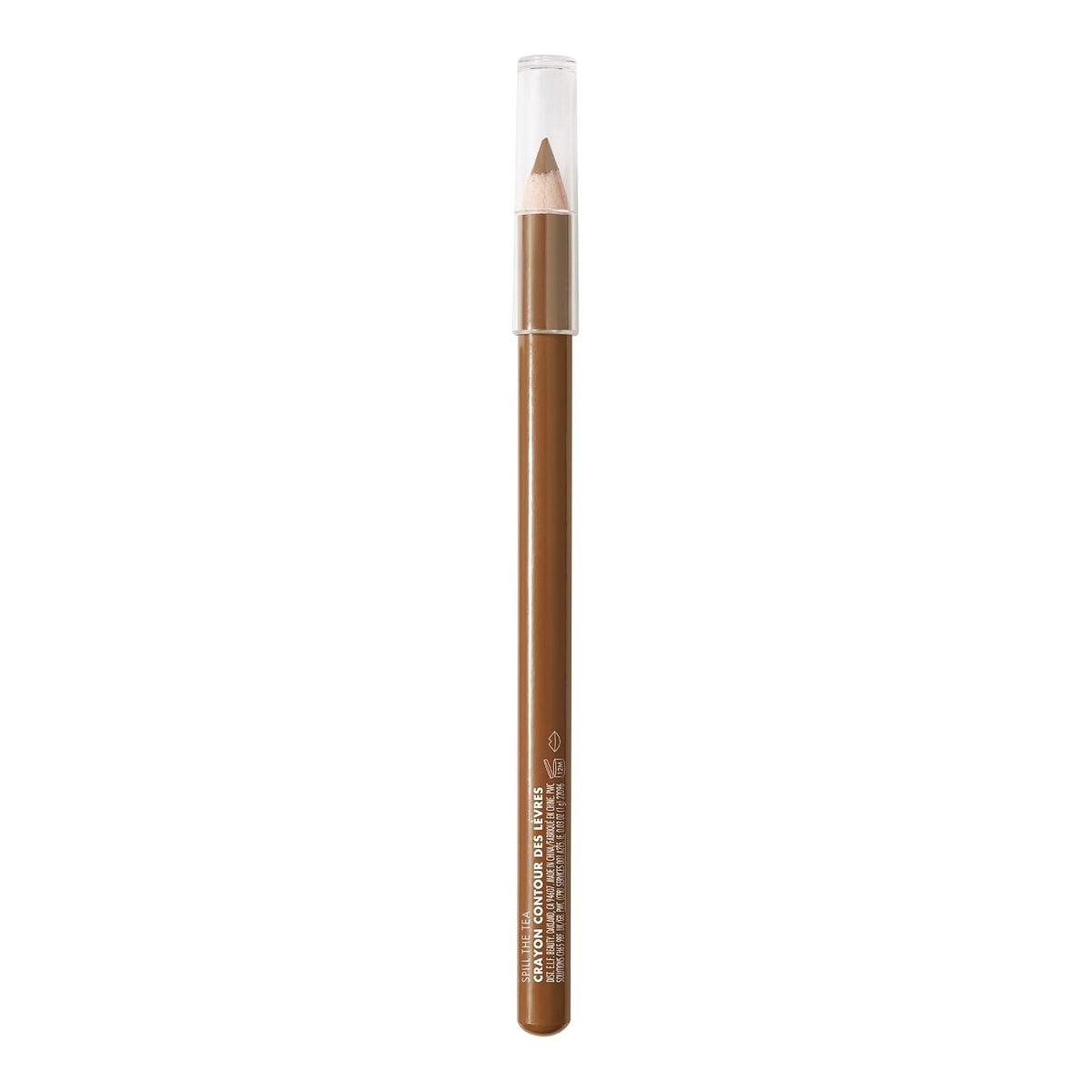 e.l.f. Cream Glide Lip Liner. Creamy High-Pigment. Spill the Tea | Semi-Matte Finish. Creamy Application. Smooth Glide Lip Pencil. Defines & Shapes. Vegan & Cruelty-Free