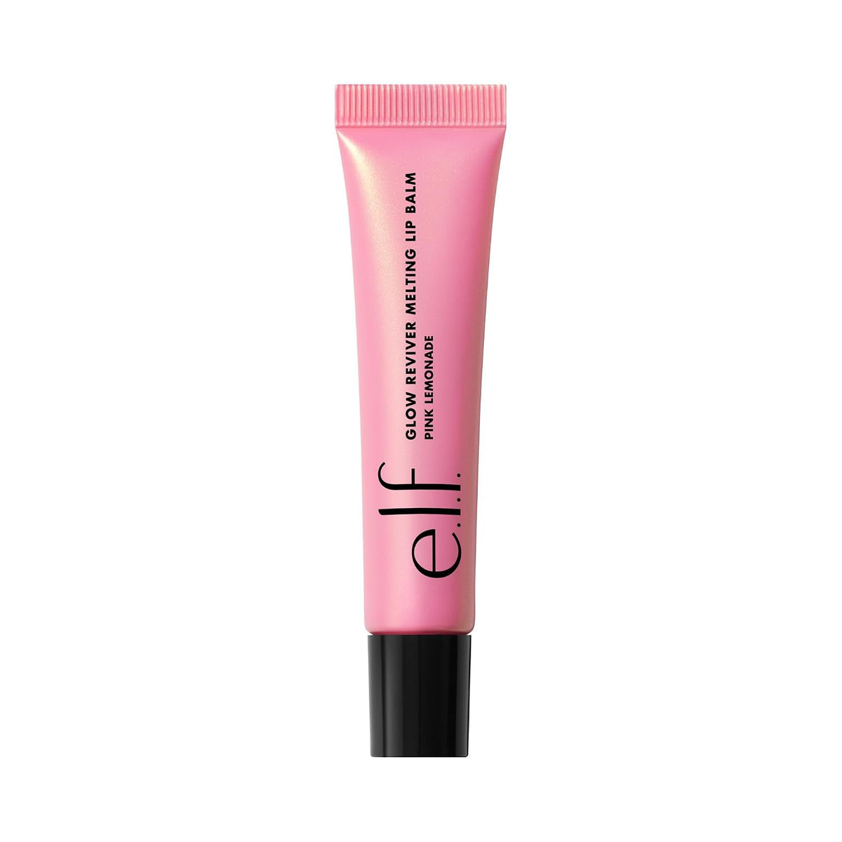 e.l.f. Glow Reviver Melting Lip Balm. Tinted. Pink Lemonade | Hydrating & Glossy. Buildable Sheer Color. Soft Texture with Hyaluronic Acid Blend & Nourishing Butters. Vegan & Cruelty-Free