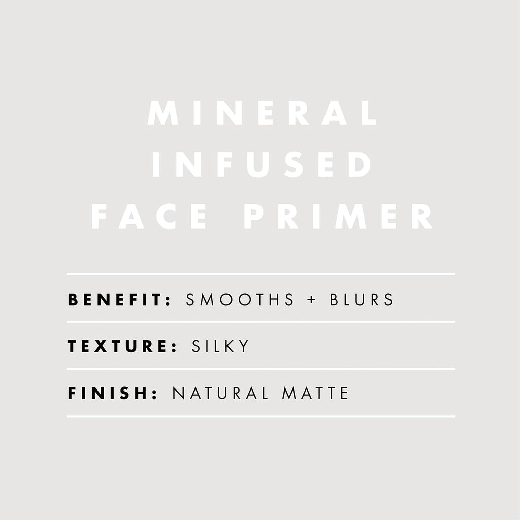 e.l.f. Mineral Infused Face Primer. Primer For A Smooth Foundation Base. Fills In Fine Lines & Refines Complexion. Vegan & Cruelty-free. Small