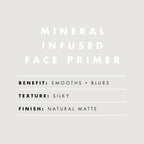 e.l.f. Mineral Infused Face Primer. Primer For A Smooth Foundation Base. Fills In Fine Lines & Refines Complexion. Vegan & Cruelty-free. Small