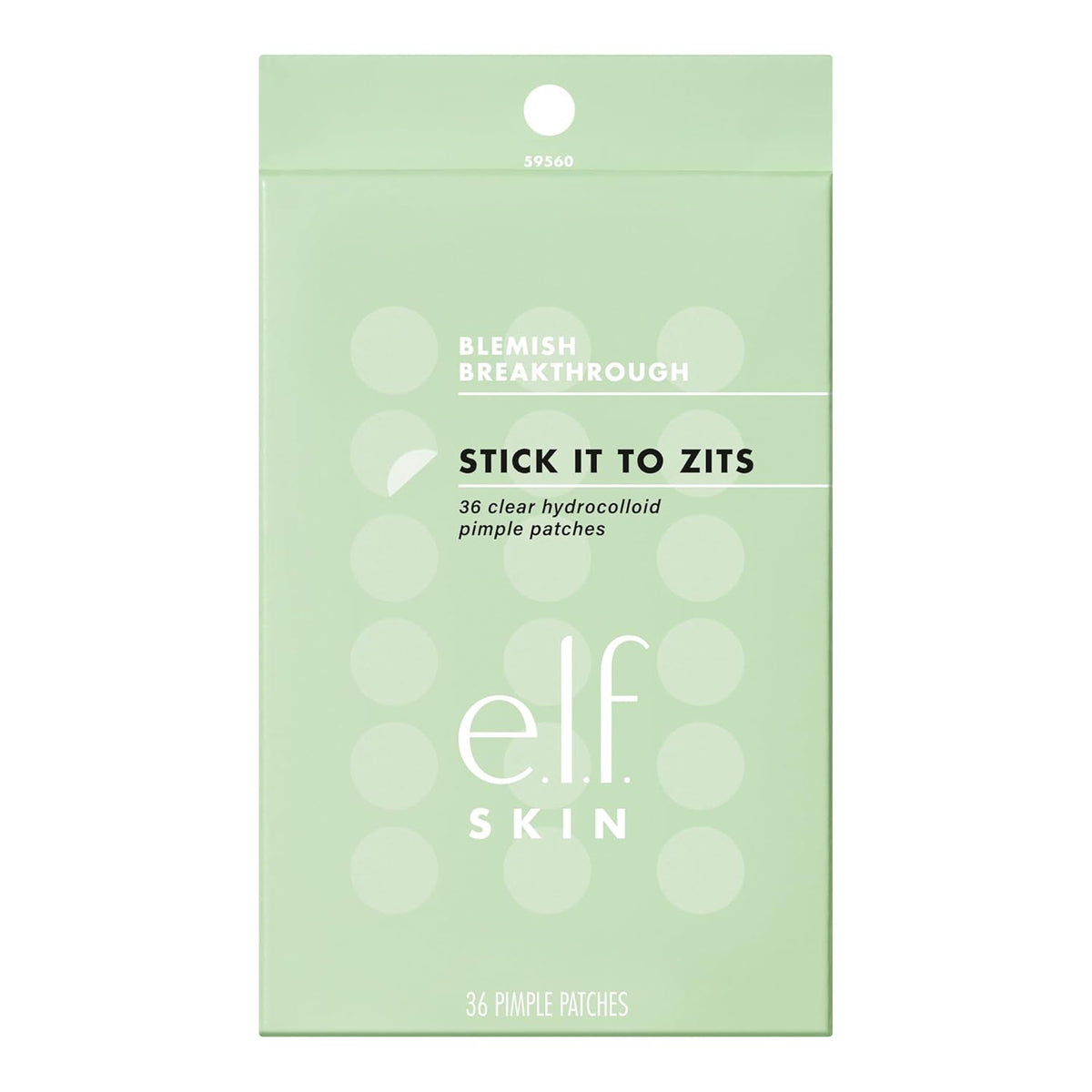 e.l.f. SKIN Blemish Breakthrough Stick It To Zits Pimple Patches | Helps Reduce The Look of Blemishes & Heal. Vegan & Cruelty-free. 36 Patches