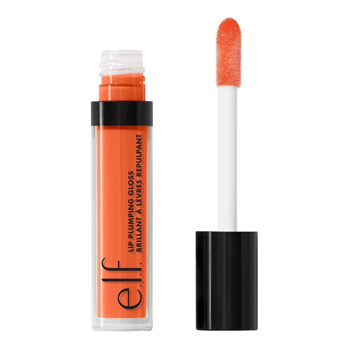 e.l.f. Lip Plumping Gloss. Sparkling Rosé | High-Shine Sheer Color. Hydrates & Creates Fuller Lips With Vitamin E. Vegan & Cruelty-Free. Sparkling Rosé. 0.09 Fl Oz