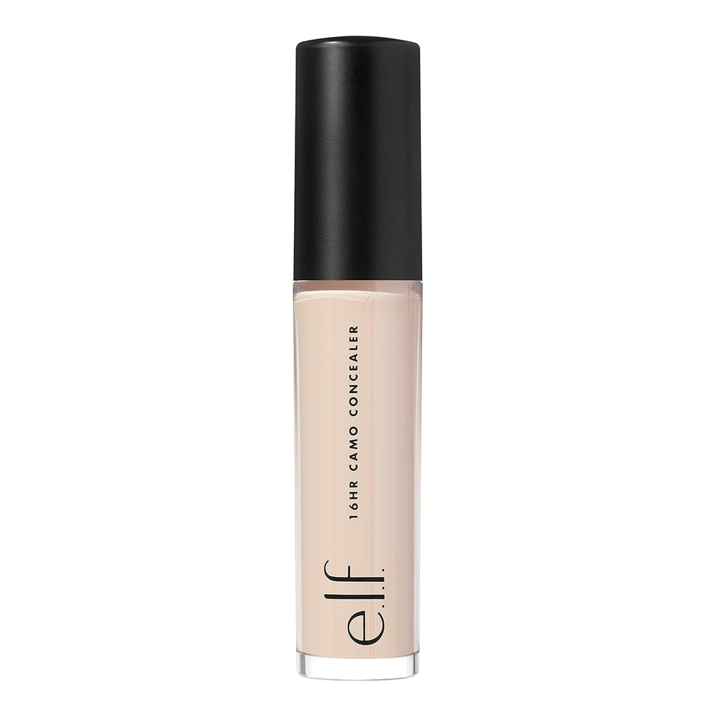e.l.f. 16HR Camo Concealer. Light Ivory | Full Coverage. Matte Finish Under-Eye & Blemish Corrector. Hydrating Formula. 16-Hour Crease-Resistant Wear