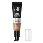 e.l.f. Camo CC Cream. SPF 30 Color-Correcting Medium-To-Full Coverage Face Foundation. Delivers An Airbrushed Finish. Vegan & Cruelty-Free. Medium 370 N