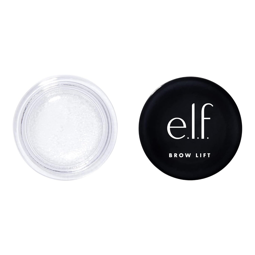 e.l.f. Brow Lift. Clear Eyebrow Shaping Wax For Holding Brows In Place. Creates A Fluffy Feathered Look. Vegan & Cruelty-Free. Clear