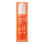 e.l.f. SKIN Bright Icon Vitamin C + E + Ferulic Serum. 1 oz | Brightening Serum with 15% Vitamin C. 1% Vitamin E & 0.5% Ferulic Acid. Helps the Look of Dark Spots. Vegan & Cruelty-Free