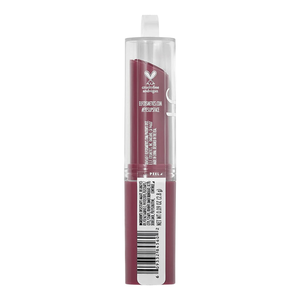 e.l.f. Hydrating Core Lip Shine with Shea Butter & Vitamin E. Tinted Lip Balm for A Smooth. Glossy Finish & Long-Lasting Moisture. Delightful Mauve