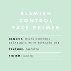 e.l.f. Blemish Control Face Primer. Soothing & Hydrating Makeup Primer For Fighting Blemishes. Grips Makeup To Last. Vegan & Cruelty-free. Small