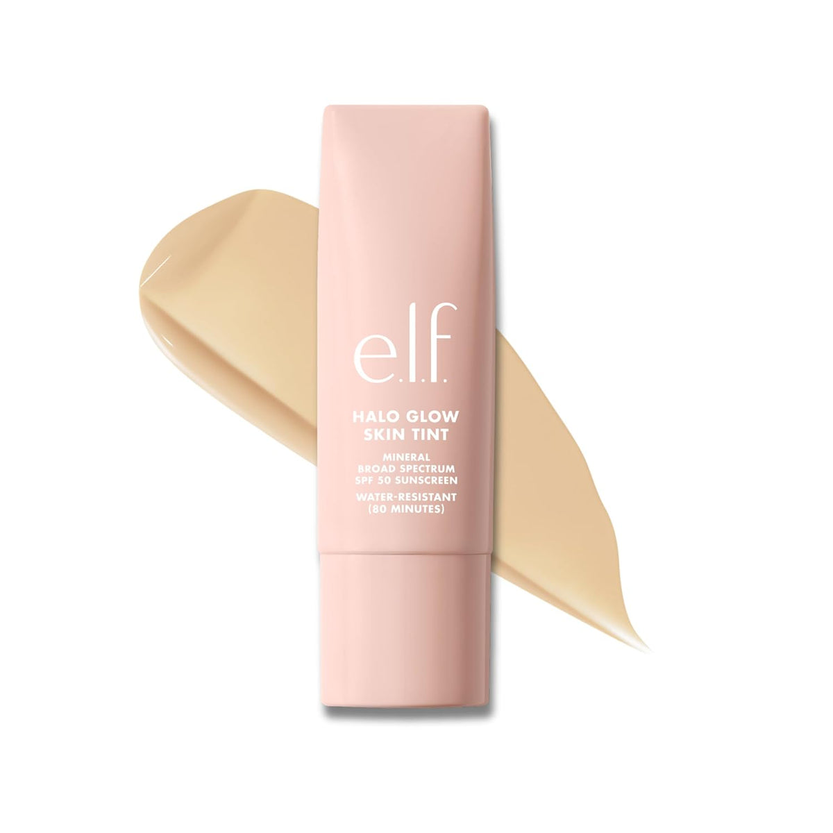 e.l.f. Halo Glow Skin Tint SPF 50. 1 Fair Neutral | Tinted Moisturizer For Light. Buildable Coverage. Creates A Natural Glow. Vegan & Cruelty-Free