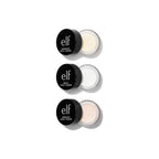 e.l.f. Cosmetics Putty Primer Trio. Includes Poreless Putty. Matte Putty & Luminous Putty. Travel Size. 0.14 Oz (4g) Each. 0.14 ounces