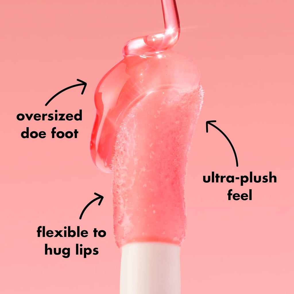 e.l.f. Glow Reviver Lip Oil. Tinted. Hydrating & Non-Sticky. Crystal Clear | High-Shine Tinted Lip Oil. Hydrating. Infused with Jojoba & Nourishing Oils. Glossy Formula. Vegan & Cruelty-Free
