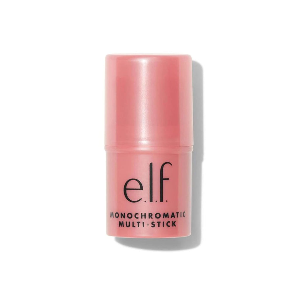 e.l.f. Monochromatic Multi Stick. Cream-to-Powder. Dazzling Peony | Creamy & Blendable for Eyes. Lips & Cheeks. Adds Shimmer. Lightweight Buildable Finish. Travel-Friendly. Vegan & Cruelty-Free