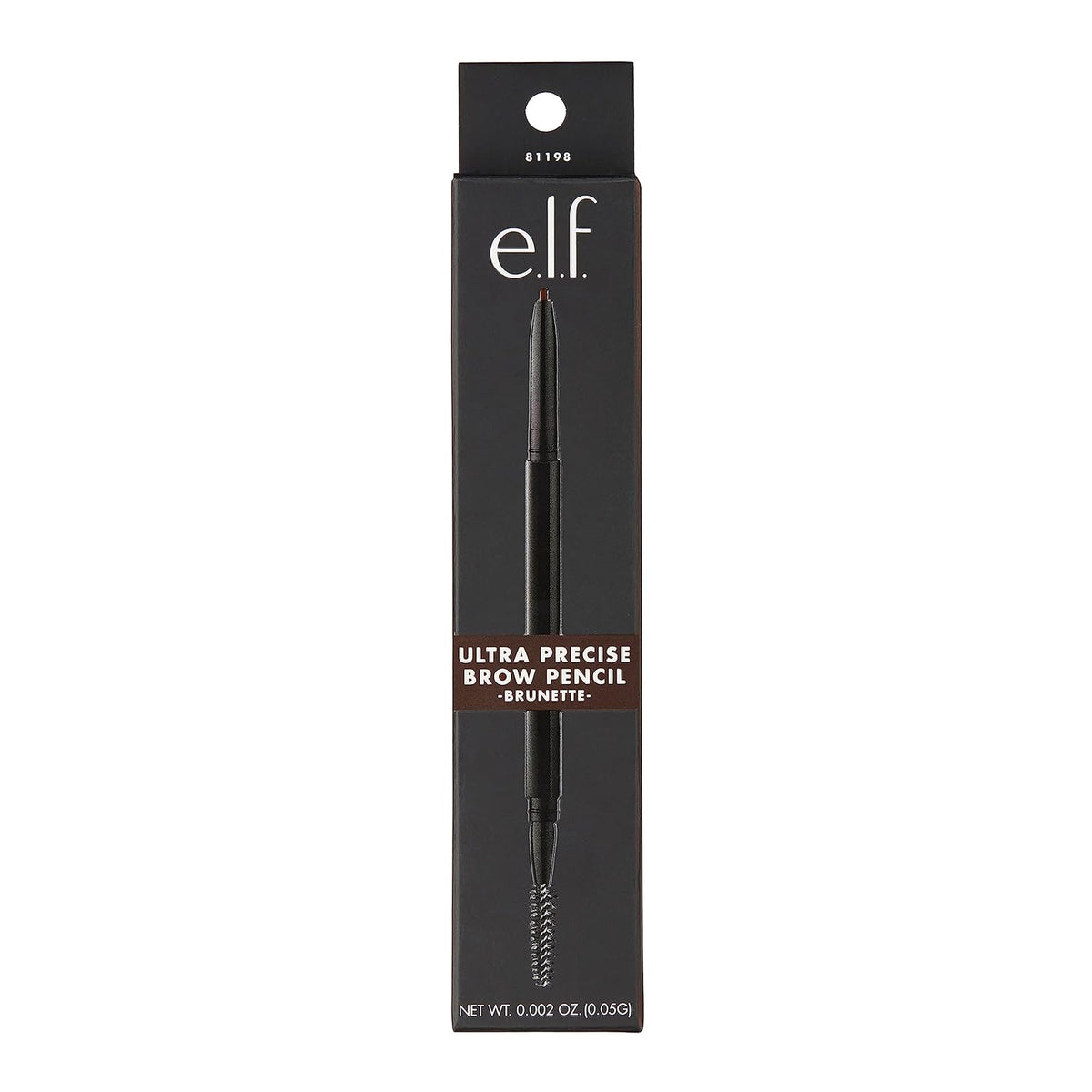 e.l.f. Ultra Precise Brow Pencil. Dual-Ended. Ultra Fine Tip Defines & Fills Eyebrows. Creamy Formula. Vegan & Cruelty-Free. Brunette