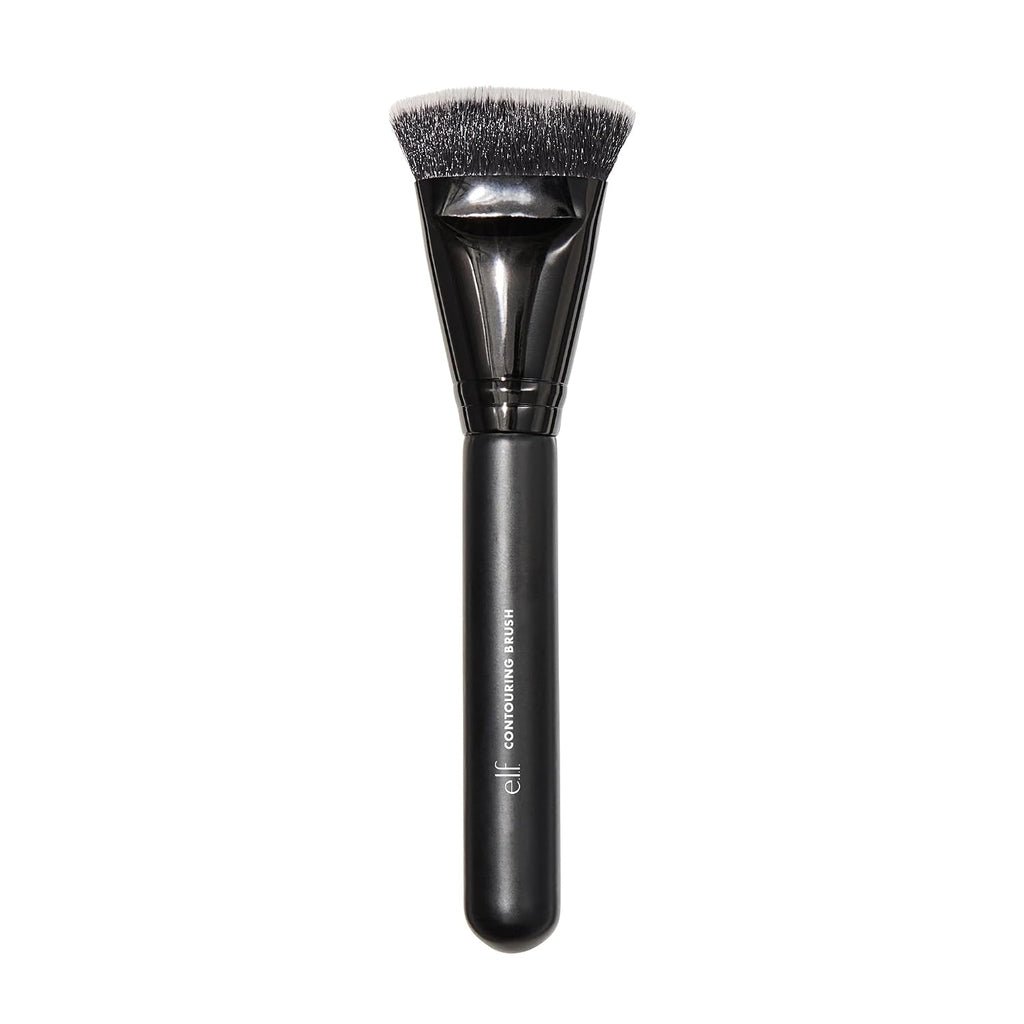 e.l.f. Contouring Brush. Makeup Brush For Creating Flawless Dimension & Sculpting. Use With Bronzer. Powder. Liquids & Creams. Vegan & Cruelty-Free