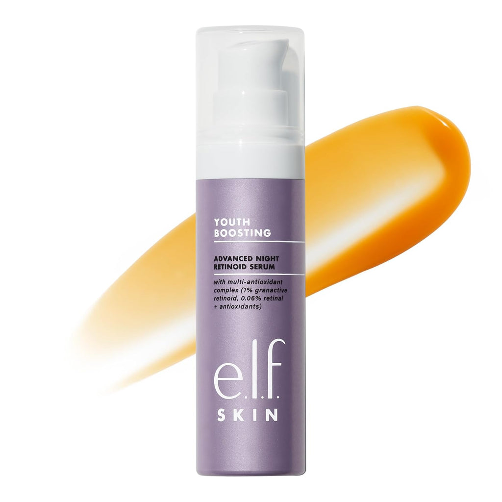 e.l.f. SKIN Youth Boosting Advanced Night Retinoid Serum | Anti-Aging Serum For Reducing Appearance of Fine Lines & Wrinkles. Vegan & Cruelty-Free
