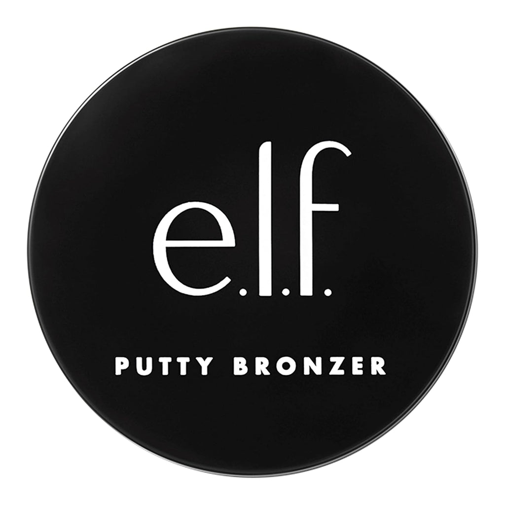 e.l.f. Putty Bronzer. Creamy & Highly Pigmented Formula. Creates a Long-Lasting Bronzed Glow. Infused with Argan Oil & Vitamin E. Feelin' Shady. 0.35 Oz (10g)