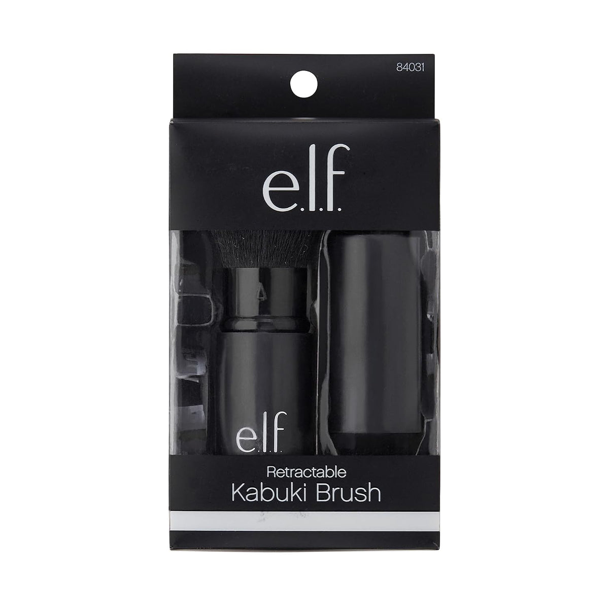 e.l.f. Retractable Kabuki Brush. Synthetic Haired Brush For Precise & Controlled Makeup Application. Vegan & Cruelty-Free