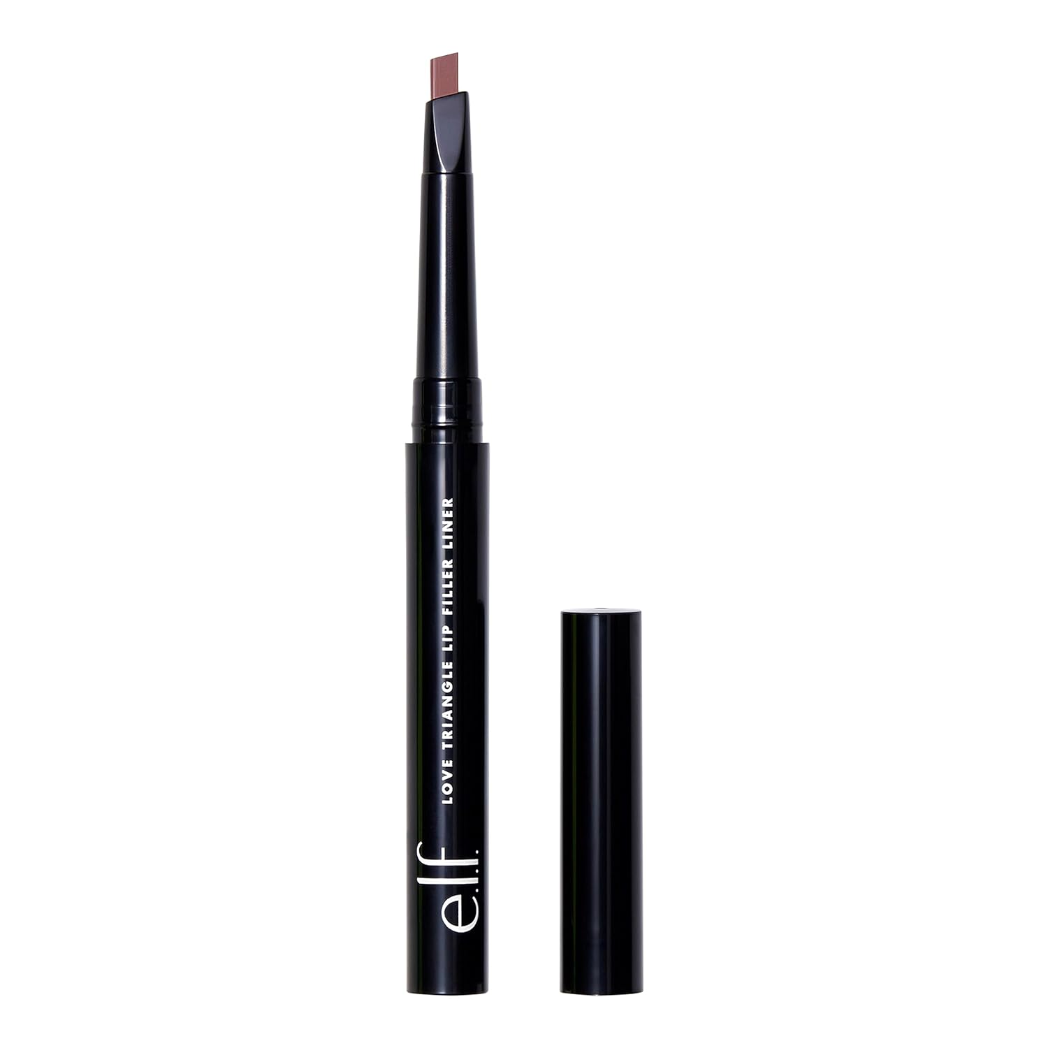 e.l.f. Love Triangle Lip Filler Liner. 2-in-1 Lipliner Pencil For Sculpting & Filling. Long-Lasting Intense Color. Vegan & Cruelty-Free. Mauve