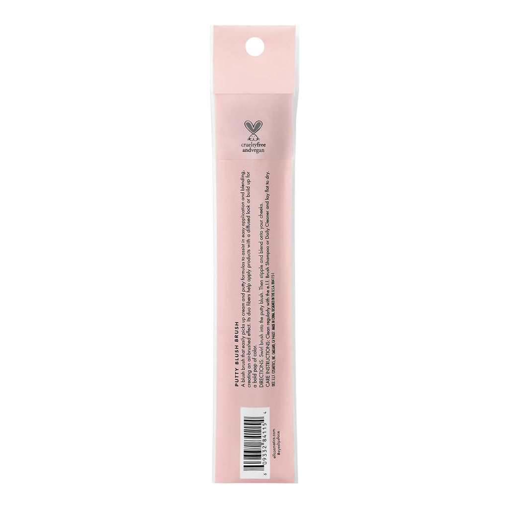 e.l.f. Putty Blush Brush. Makeup Brush For Putty & Cream Formulas. Easily Applies Blush & Bronzer For An Airbrushed Look. Vegan & Cruelty-Free