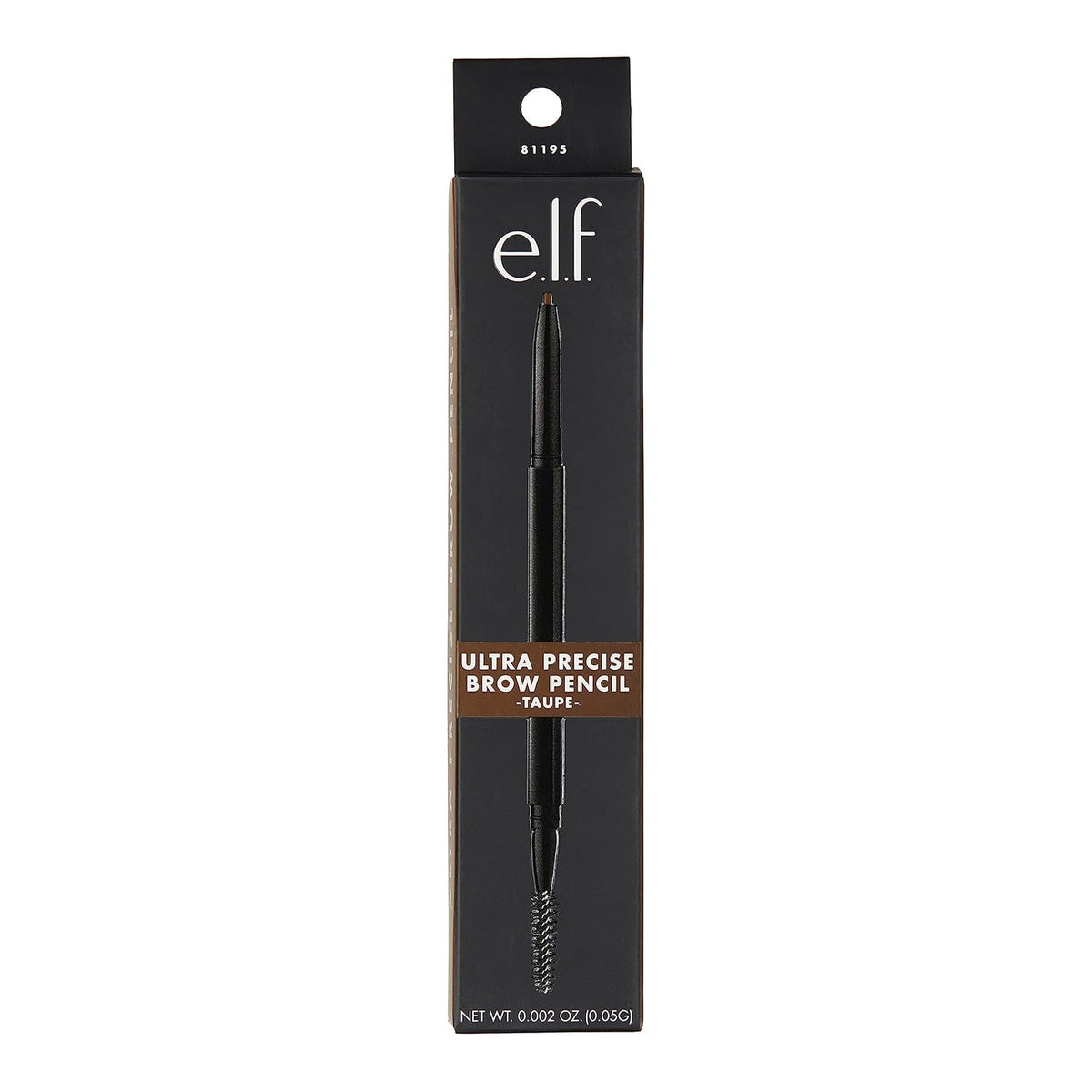 e.l.f. Ultra Precise Brow Pencil. Dual-Ended. Ultra Fine Tip Defines & Fills Eyebrows. Creamy Formula. Vegan & Cruelty-Free. Taupe